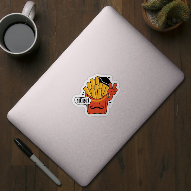 French Fries Cute by NQArtist